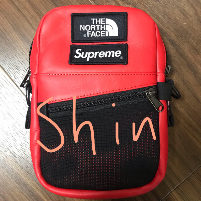 SupremeTheNorth Face Leather ShoulderBag