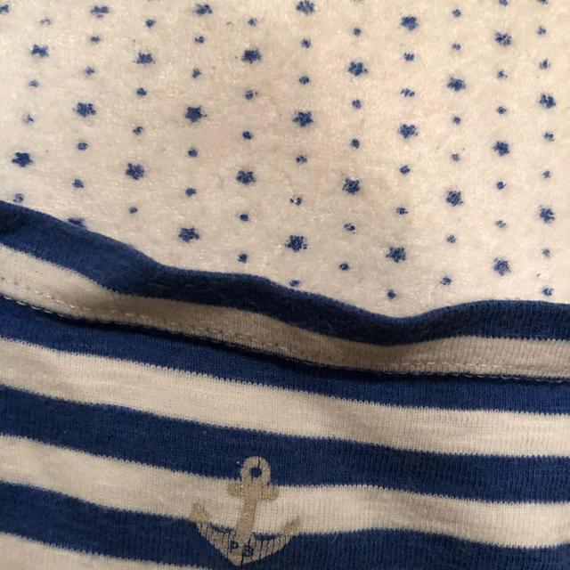 PETIT BATEAU(プチバトー)のプチバトー よだれかけ 2枚セット キッズ/ベビー/マタニティのこども用ファッション小物(ベビースタイ/よだれかけ)の商品写真