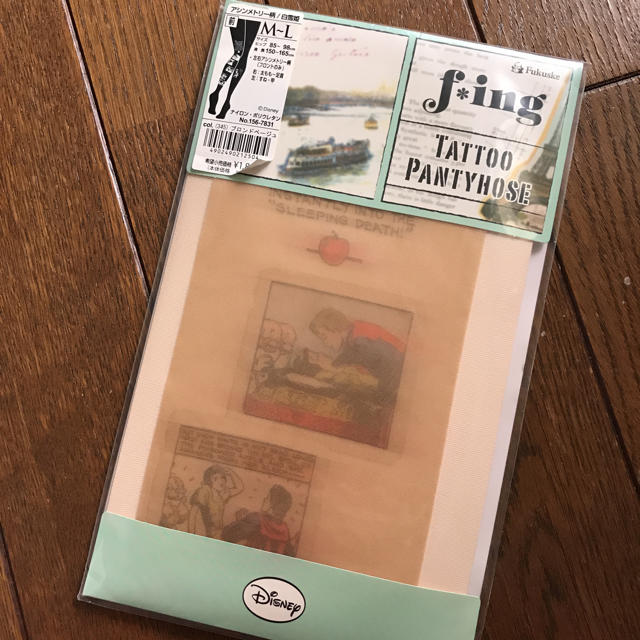 Disney(ディズニー)の白雪姫 タトゥータイツ レディースのレッグウェア(タイツ/ストッキング)の商品写真