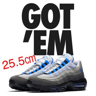 ナイキ(NIKE)のAIR MAX 95 CRYSTAL BLUE (スニーカー)