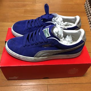 プーマ(PUMA)のPuma suede blue?(スニーカー)