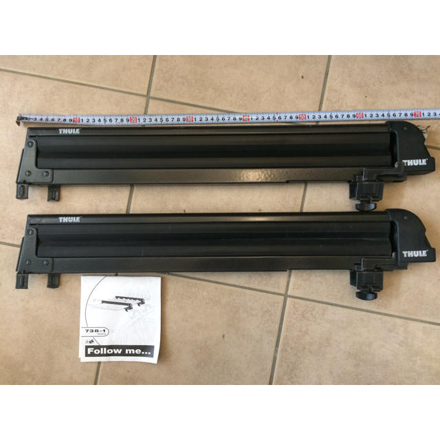 THULE スーリー TH757 ラピッドルーフレールフットセット