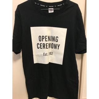 オープニングセレモニー(OPENING CEREMONY)のOPENING CEREMONY Tシャツ 黒(Tシャツ/カットソー(半袖/袖なし))