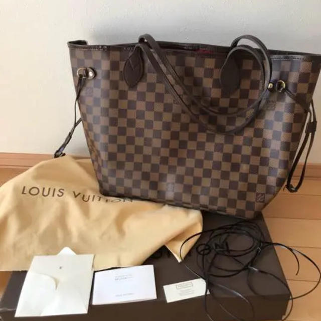 LOUIS VUITTON - 正規品 ルイヴィトン ネヴァフール ダミエ MM 三越購入品