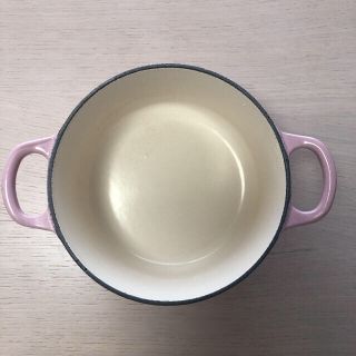 ルクルーゼ(LE CREUSET)の専用シグニチャー ココット・ロンド 16cm（取説あり）(鍋/フライパン)