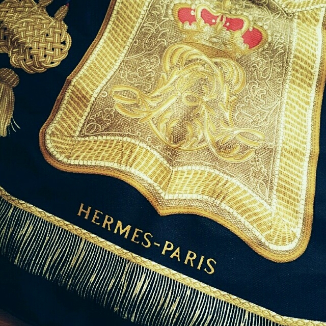Hermes(エルメス)のエルメス★大判スカーフ レディースのファッション小物(バンダナ/スカーフ)の商品写真
