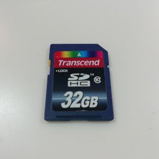 トランセンド(Transcend)のトランセンド　SDカード 32GB クラス10(PC周辺機器)