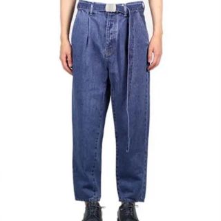 ファセッタズム(FACETASM)のdoublet silk denim wide trouser(デニム/ジーンズ)