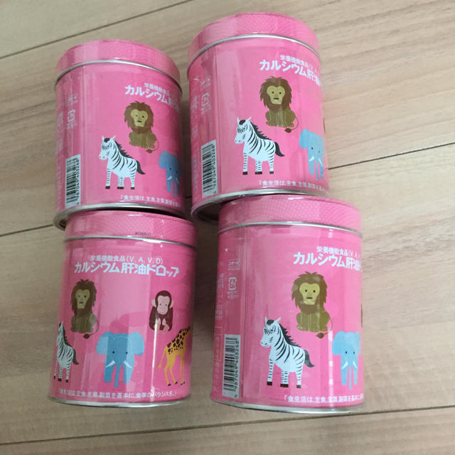 カワイ 肝油ドロップ 4缶セット