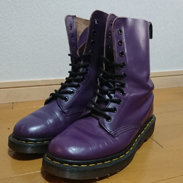 Dr.Martens 10ホール 紫