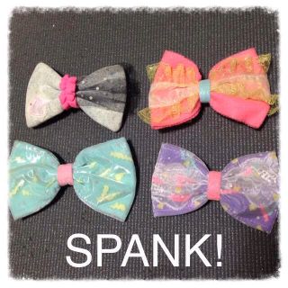 スパンク(Spank!)のSPANK!リボン♡(ヘアピン)