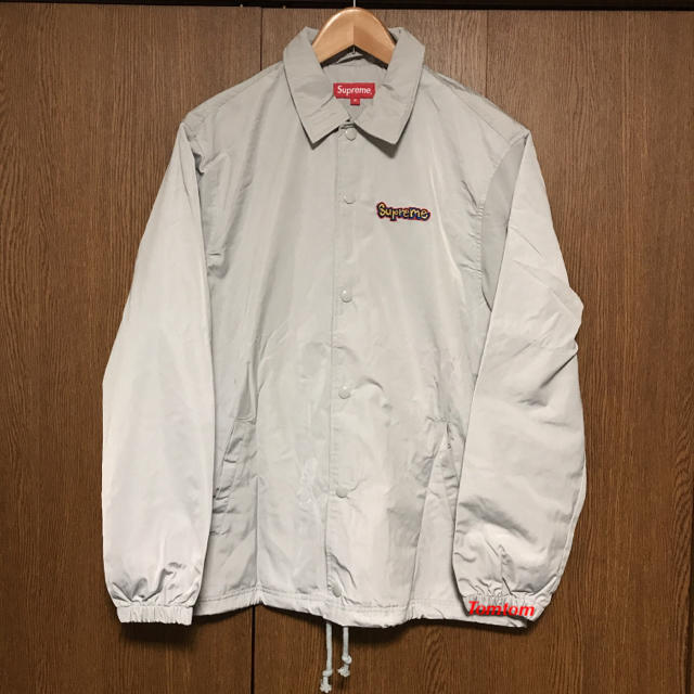 Supreme Gonz Logo Coaches Jacket  Grey/L