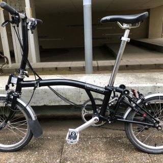 ブロンプトン(BROMPTON)の2018ブロンプトン 最上級モデル S6Lブラック Brompton 23万円(自転車本体)