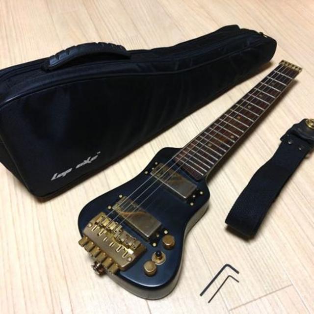 ◇レア◇Lap Axe トラベルギター Limited Edition 黒 - ギター ◇レア◇Lap Axe トラベルギター Limited Edition 黒 - ギター