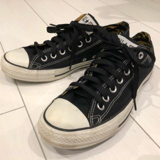 コンバース(CONVERSE)のコンバース オールスター 黒 ブラック US9 27.5(スニーカー)