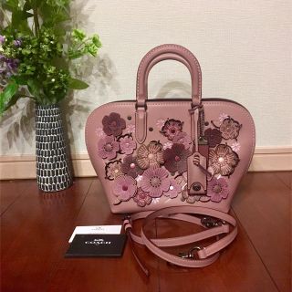 コーチ(COACH)のCOACH コレクションライン ティー ローズ ダコタ バッグ ハンド(ショルダーバッグ)