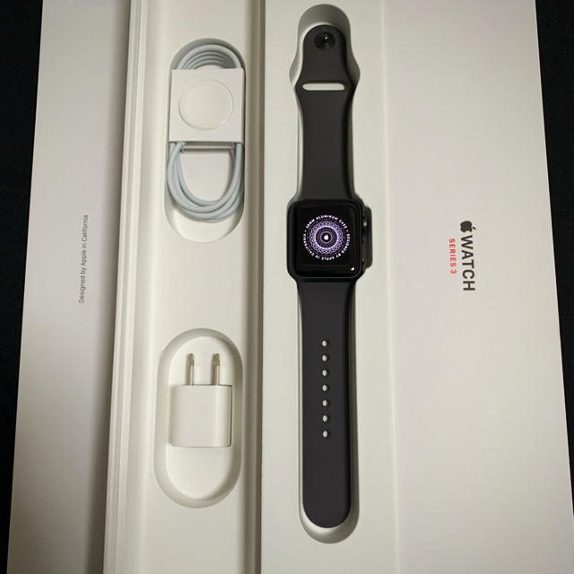 人気メーカー・ブランド Watch Apple - Watch Apple Series セルラー GPS+Cellular  3 腕時計(デジタル)