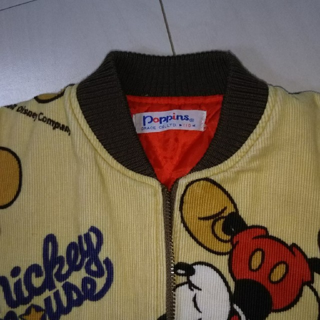 Disney(ディズニー)のミッキーマウス ジャケット キッズ/ベビー/マタニティのキッズ服女の子用(90cm~)(ジャケット/上着)の商品写真