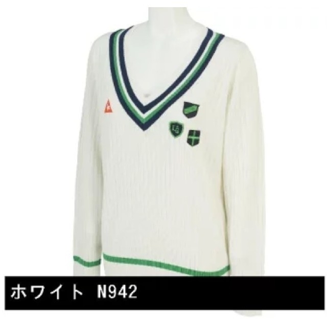 le coq sportif(ルコックスポルティフ)の【ゆき様 専用】新品タグ付き le coq ルコック ゴルフ セーター Lサイズ レディースのトップス(ニット/セーター)の商品写真