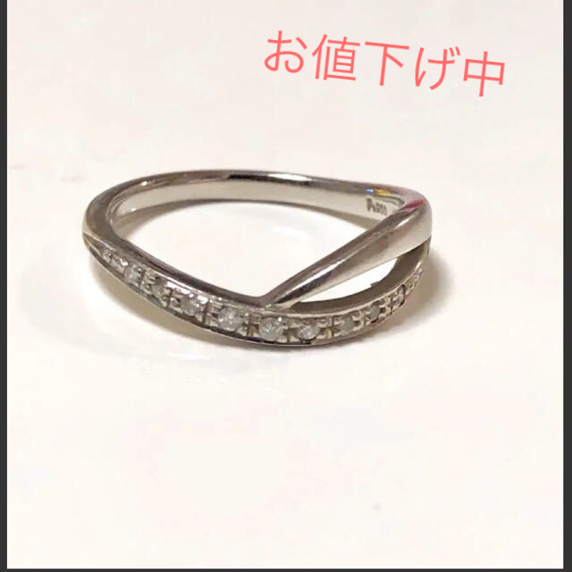 独特の素材 Vendome Aoyama - ヴァンドーム青山 プラチナ ダイヤ 指輪 5号 リング(指輪)
