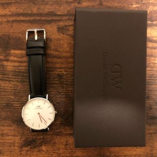 ダニエルウェリントン(Daniel Wellington)の｟値下げしました！｠ダニエルウェリントン 32mm ブラック レザー(腕時計(アナログ))