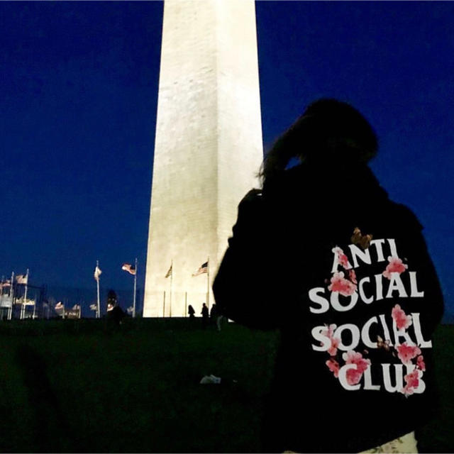 XL) assc anti social social club Hoody 1