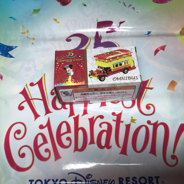 Disney(ディズニー)のTDL35周年 トミカ エンタメ/ホビーのおもちゃ/ぬいぐるみ(ミニカー)の商品写真