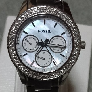 フォッシル(FOSSIL)の電池交換済み フォッシル レディース腕時計(腕時計)