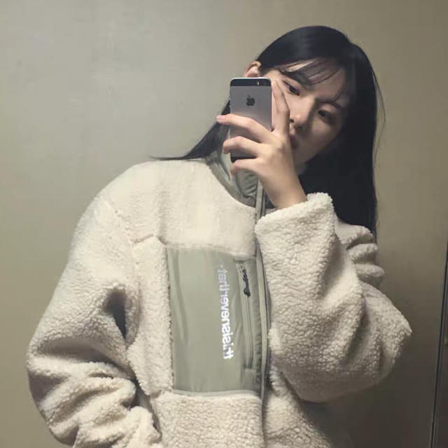 thisisneverthat フリース ボア ブルゾン