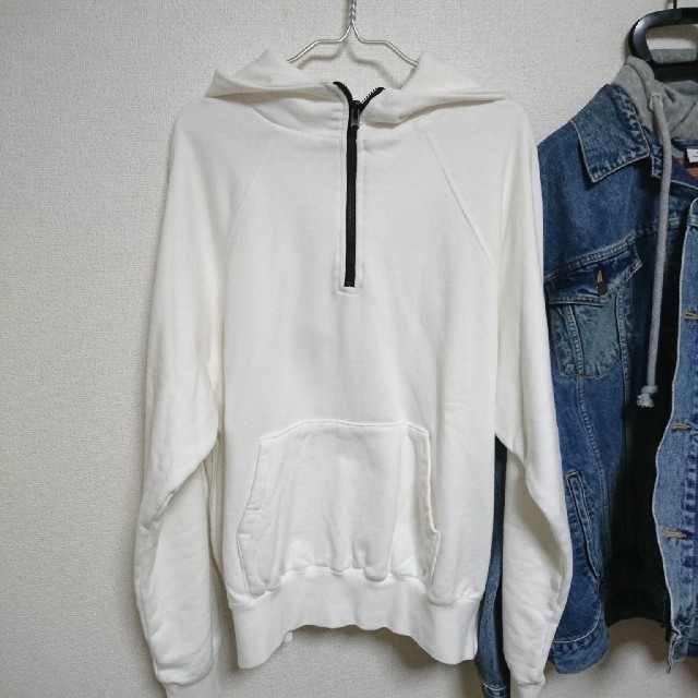 FEAR OF GOD(フィアオブゴッド)のfog ハーフジップパーカー M essentials メンズのトップス(パーカー)の商品写真