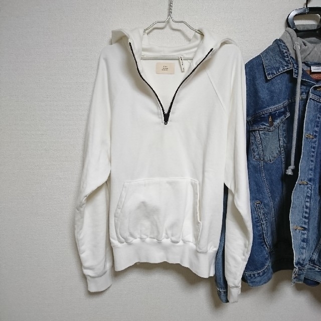 FEAR OF GOD(フィアオブゴッド)のfog ハーフジップパーカー M essentials メンズのトップス(パーカー)の商品写真