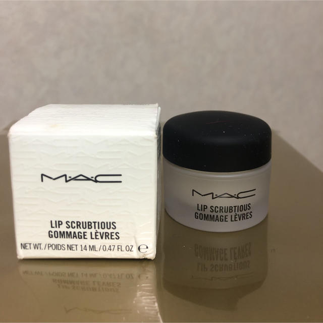 MAC(マック)の未使用 リップ　スクラブシャス スゥイートバニラ コスメ/美容のスキンケア/基礎化粧品(リップケア/リップクリーム)の商品写真