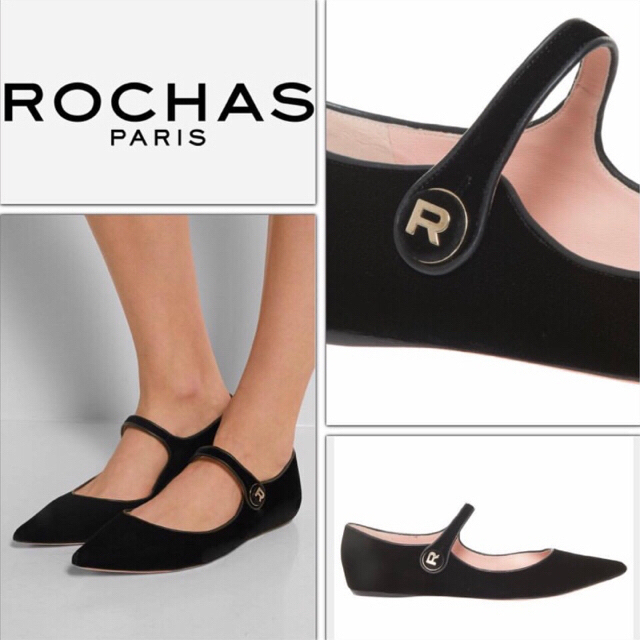 ROCHAS(ロシャス)のROCHAS  ロシャス メリージェーン フラットシューズ レディースの靴/シューズ(バレエシューズ)の商品写真