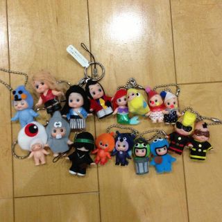 値下げ！キューピー着ぐるみストラップ♡(ストラップ/イヤホンジャック)