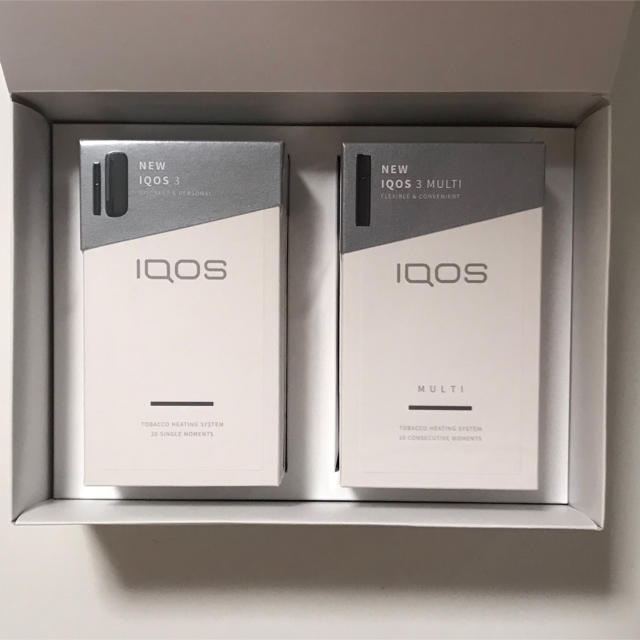 IQOS - 製品登録解除済 新品未開封品 アイコス 3 マルチ セット iQOS3 グレー