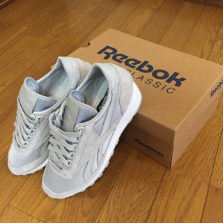 リーボック(Reebok)のReebok classic 23㎝ グレー シルバー スニーカー(スニーカー)