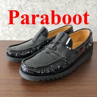 パラブーツ(Paraboot)のパラブーツ × ビームズ Wネーム エナメル ローファー(スリッポン/モカシン)