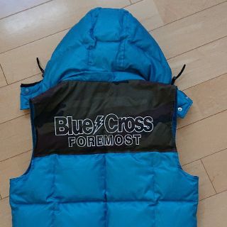 ブルークロス(bluecross)のお値下げ【美品】ふかふか☆blue cross ダウンベスト(ジャケット/上着)