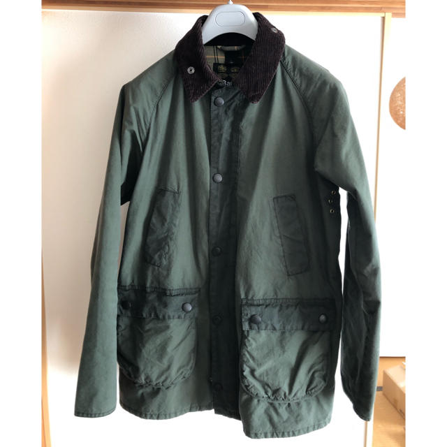 【美品】Barbour ウォッシュドビデイルSL 40 セージ