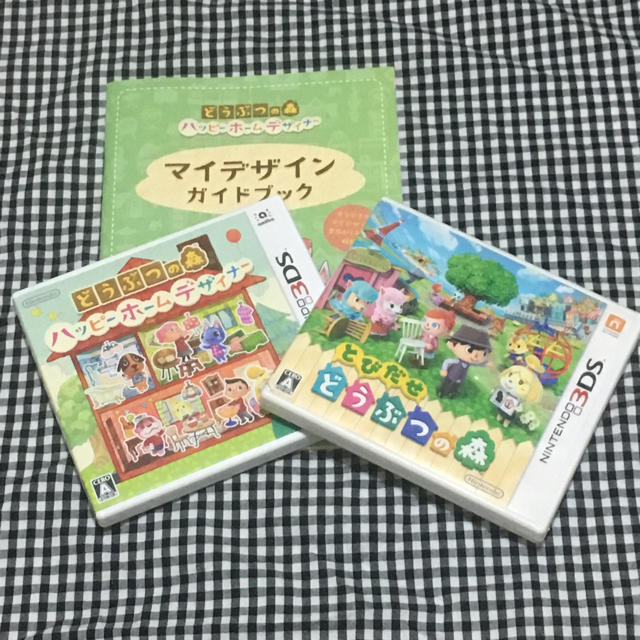 ニンテンドー3DS(ニンテンドー3DS)のとびだせどうぶつの森・ハッピーホームデザイナー  ソフト エンタメ/ホビーのゲームソフト/ゲーム機本体(家庭用ゲームソフト)の商品写真