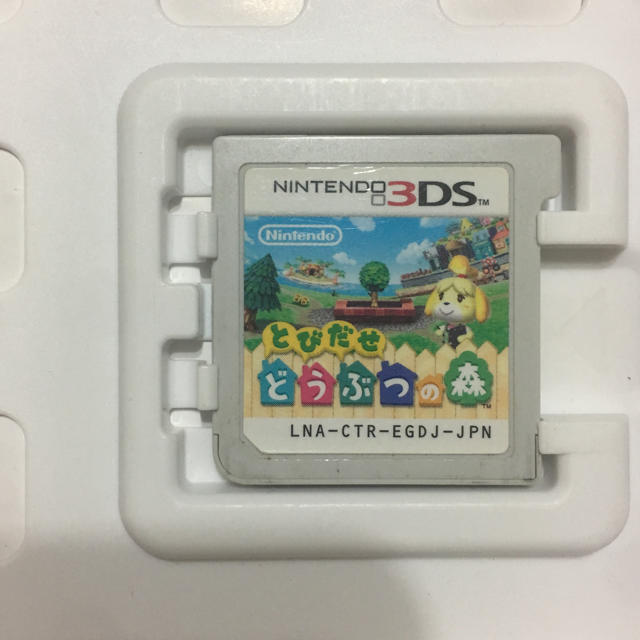 ニンテンドー3DS(ニンテンドー3DS)のとびだせどうぶつの森・ハッピーホームデザイナー  ソフト エンタメ/ホビーのゲームソフト/ゲーム機本体(家庭用ゲームソフト)の商品写真