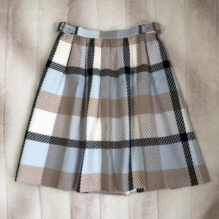 バーバリーブルーレーベル(BURBERRY BLUE LABEL)の《 断捨離中 》【 BLUE LABEL 】サイズ38 チェックスカート(ミニスカート)