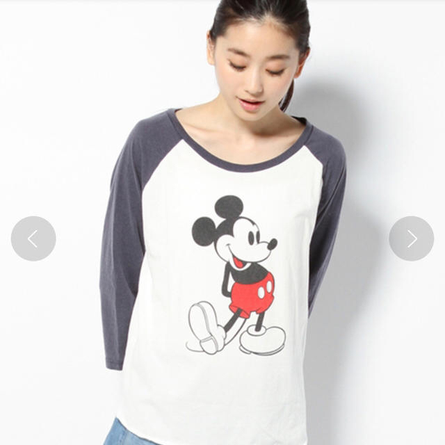 ドゥーズィエムクラス GOOD SPEED mickey Tee ミッキーシャツ