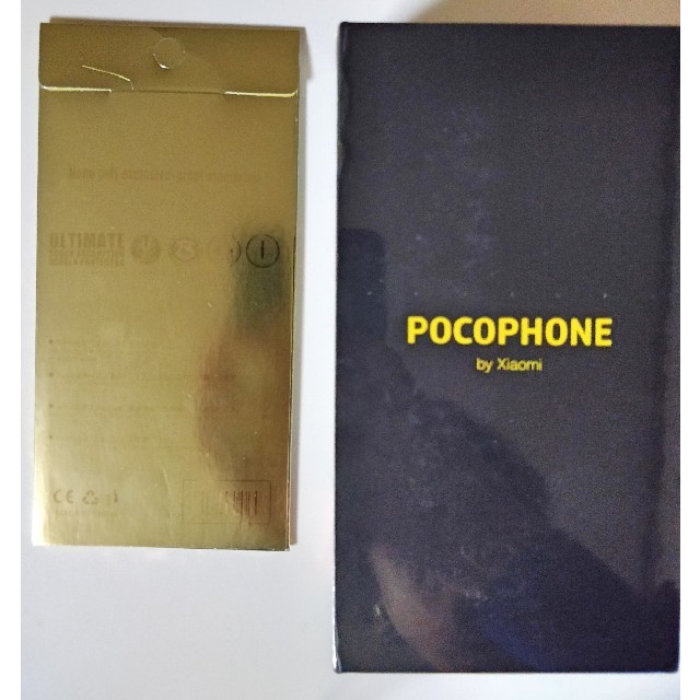 【新品】Xiaomi pocophone f1 6GB/64GB 黒 フィルム付