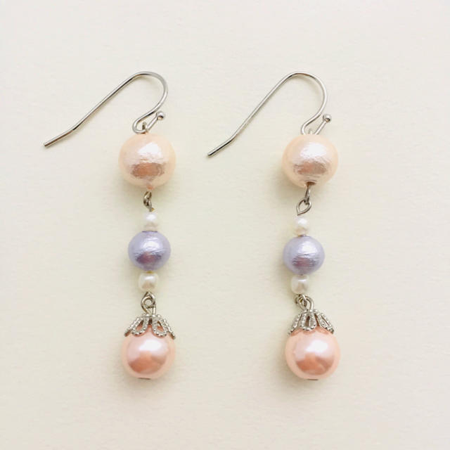 ♡ハンドメイド ピアス♡#10 ハンドメイドのアクセサリー(ピアス)の商品写真