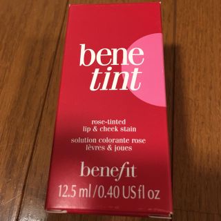 ベネフィット(Benefit)のbenetint rose-tinted lip & joues benefit(口紅)