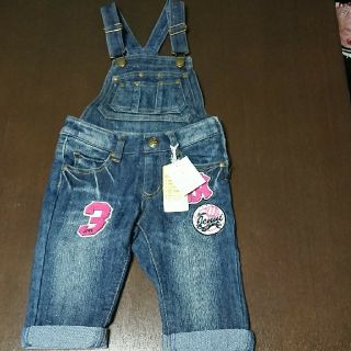 ジェニィ(JENNI)のJENNI 110新品 デニムサロンペット オーバーオール(パンツ/スパッツ)