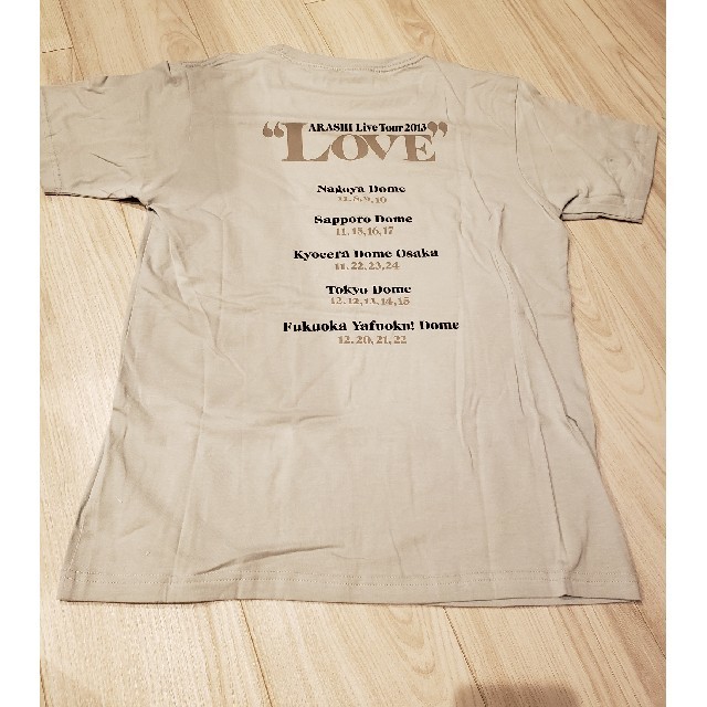 嵐 LOVE ツアーTシャツ レディースのトップス(Tシャツ(半袖/袖なし))の商品写真