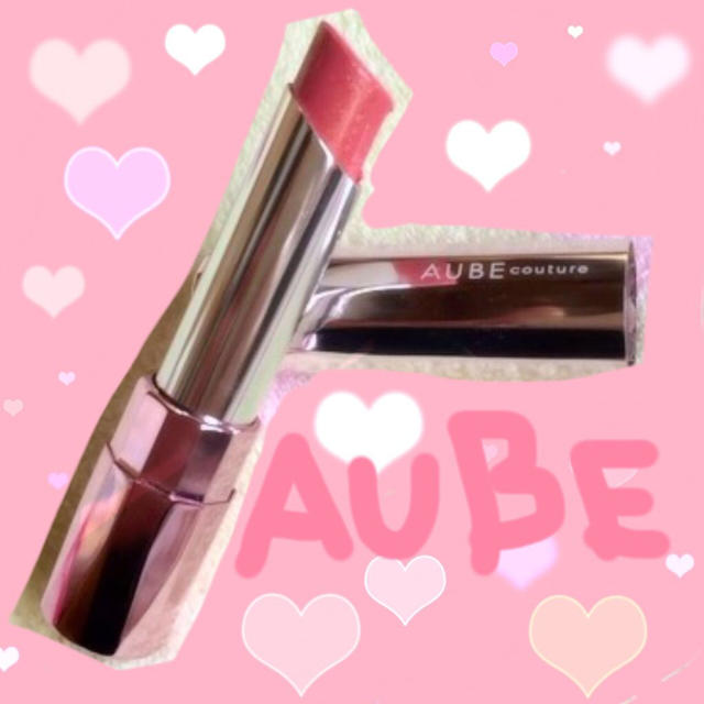 AUBE couture(オーブクチュール)のAUBE ピンク 口紅 美品 落ちにくい コスメ/美容のベースメイク/化粧品(その他)の商品写真