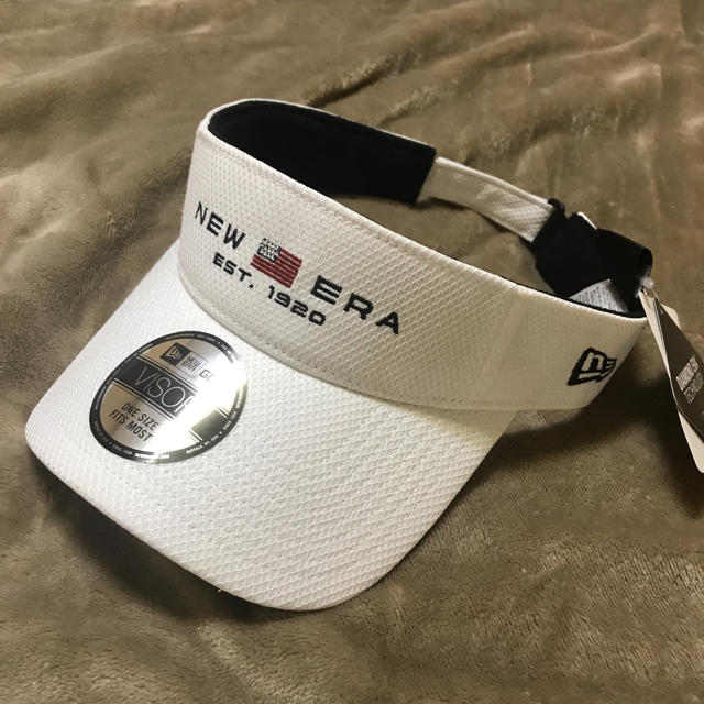 NEW ERA(ニューエラー)のNEW ERA  サンバイザー ホワイト レディースの帽子(その他)の商品写真